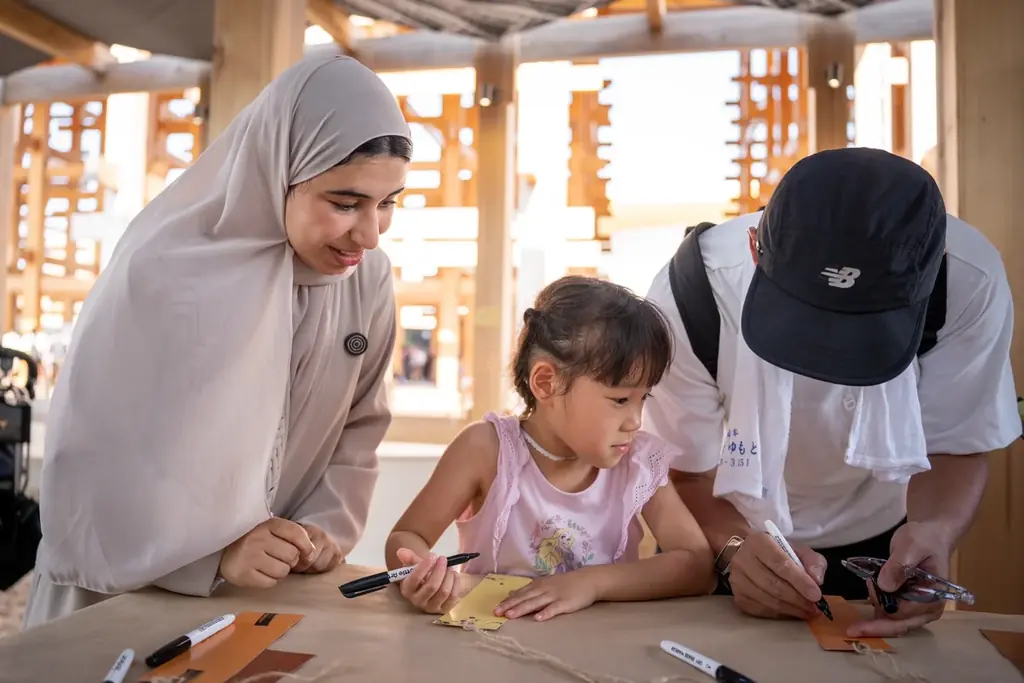 UAEパビリオン、七夕にあわせ来館者200万人達成を祝う記念イベント開催 画像 3