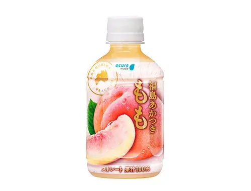 「福島あかつき　もも」が、缶飲料として登場 画像 7
