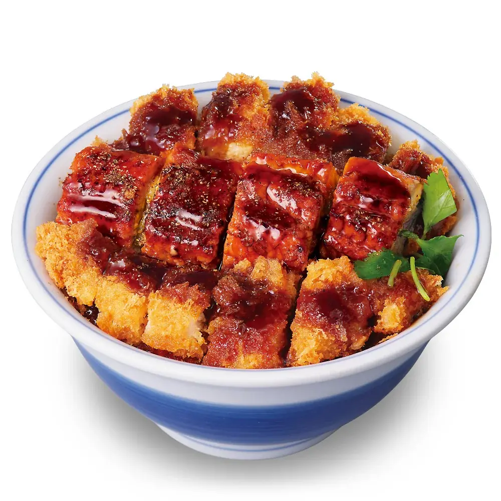 土用の丑の日だけじゃ物足りない「うなぎの蒲焼きとロースカツの合い盛り丼」かつやに新登場！ 画像 3