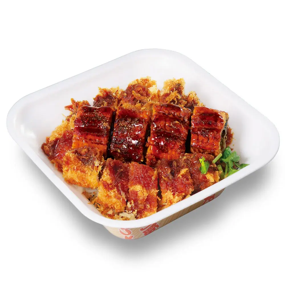 土用の丑の日だけじゃ物足りない「うなぎの蒲焼きとロースカツの合い盛り丼」かつやに新登場！ 画像 5