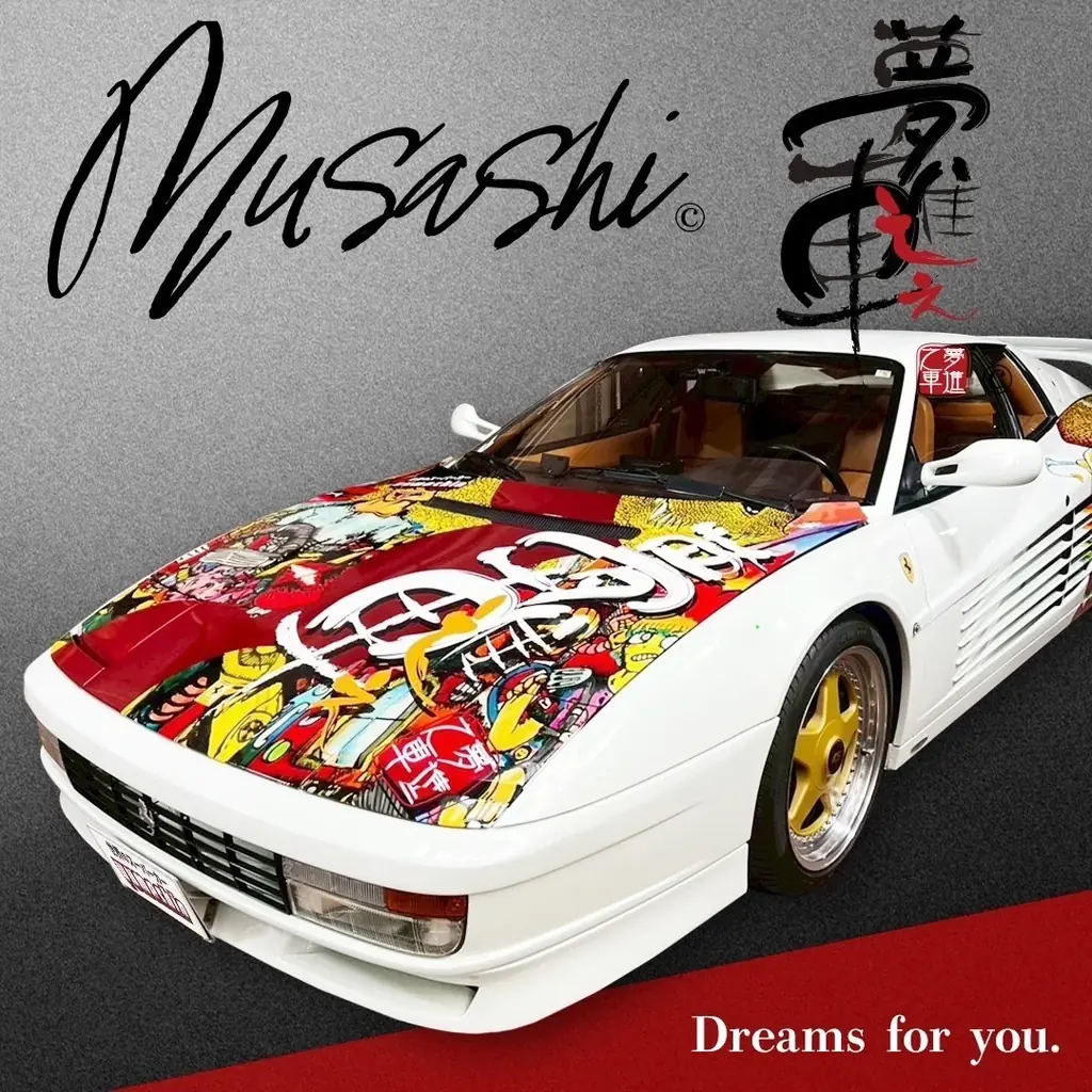 “世界のスーパーカーyumeshin” が万博でMUSASHIとのコラボレーション実現！ 画像 8