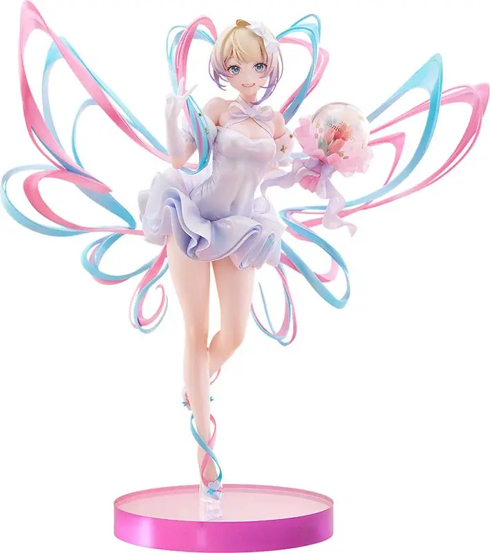 『NEEDY GIRL OVERDOSE』より、「超絶最かわてんしちゃん」が「ニディガ展2」でお披露目したパーティドレス姿のフィギュアで登場。 画像 3