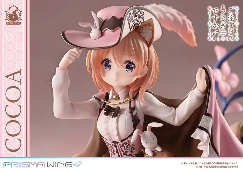 TVアニメ『ご注文はうさぎですか？ BLOOM』より、童話「長靴をはいた猫」の格好に扮した「ココア」のイラストが初のフィギュア化。 画像 12