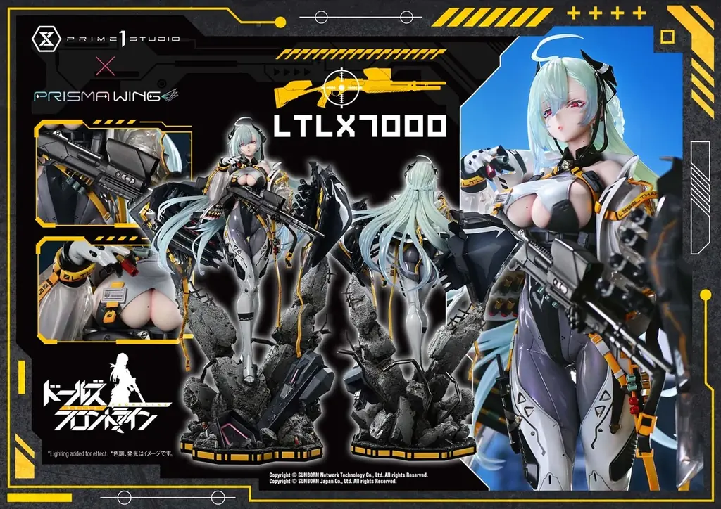 AF_KURO氏完全監修！『ドールズフロントライン』より、「LTLX7000」の1/4スケールスタチューが登場 画像 13