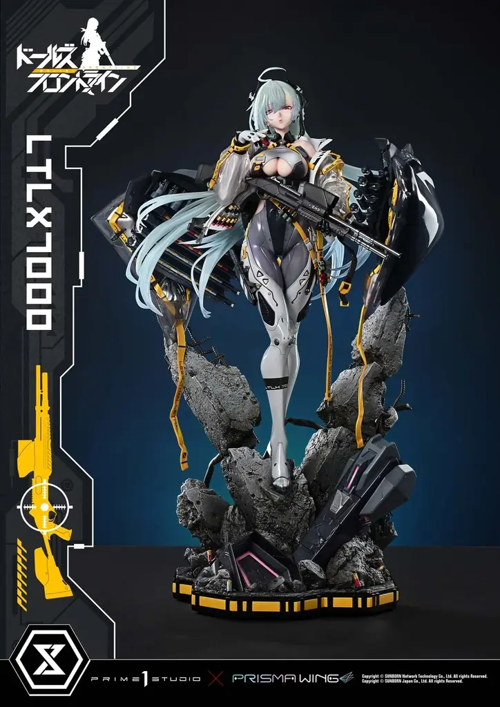 AF_KURO氏完全監修！『ドールズフロントライン』より、「LTLX7000」の1/4スケールスタチューが登場 画像 3