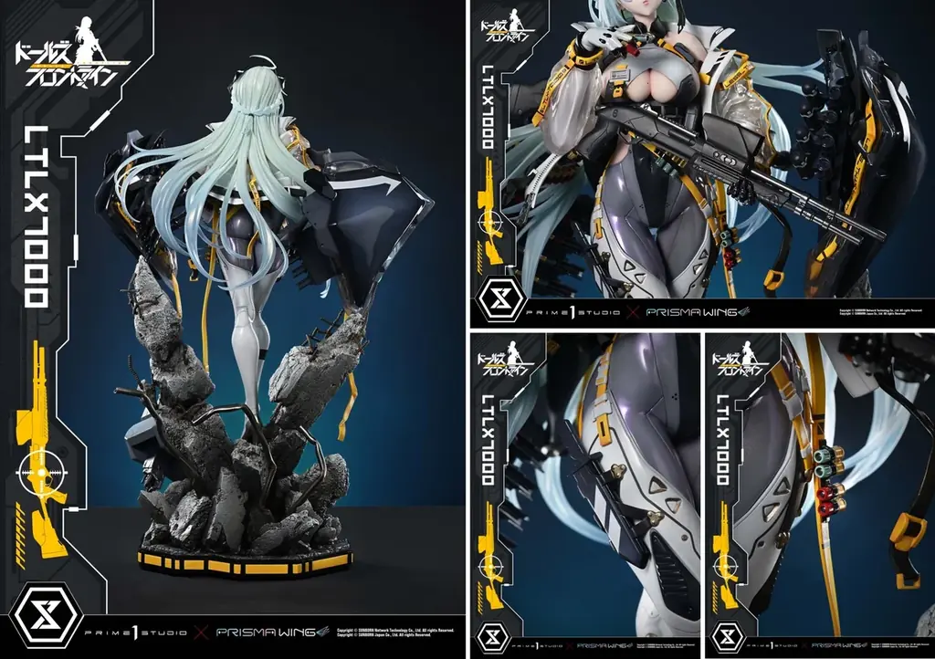 AF_KURO氏完全監修！『ドールズフロントライン』より、「LTLX7000」の1/4スケールスタチューが登場 画像 7