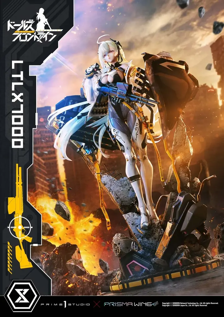 AF_KURO氏完全監修！『ドールズフロントライン』より、「LTLX7000」の1/4スケールスタチューが登場 画像 9