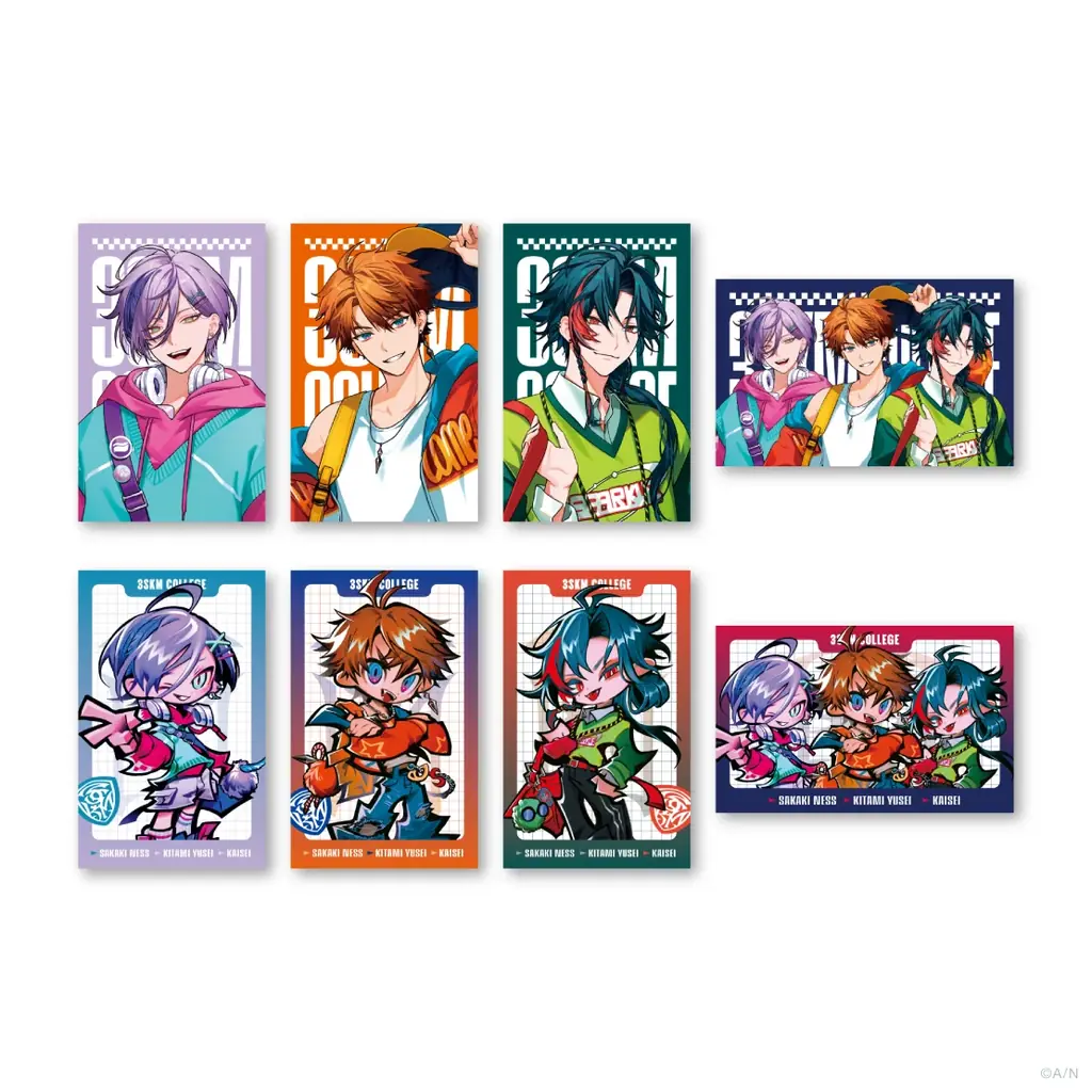 にじさんじから「3SKM College」グッズが登場！2025年7月10日(木)18時より販売決定！ 画像 6