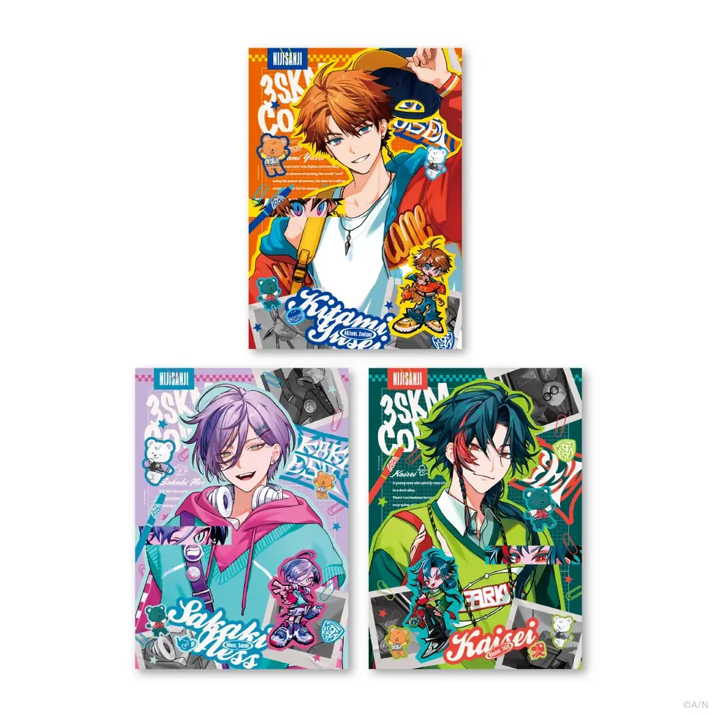 にじさんじから「3SKM College」グッズが登場！2025年7月10日(木)18時より販売決定！ 画像 9