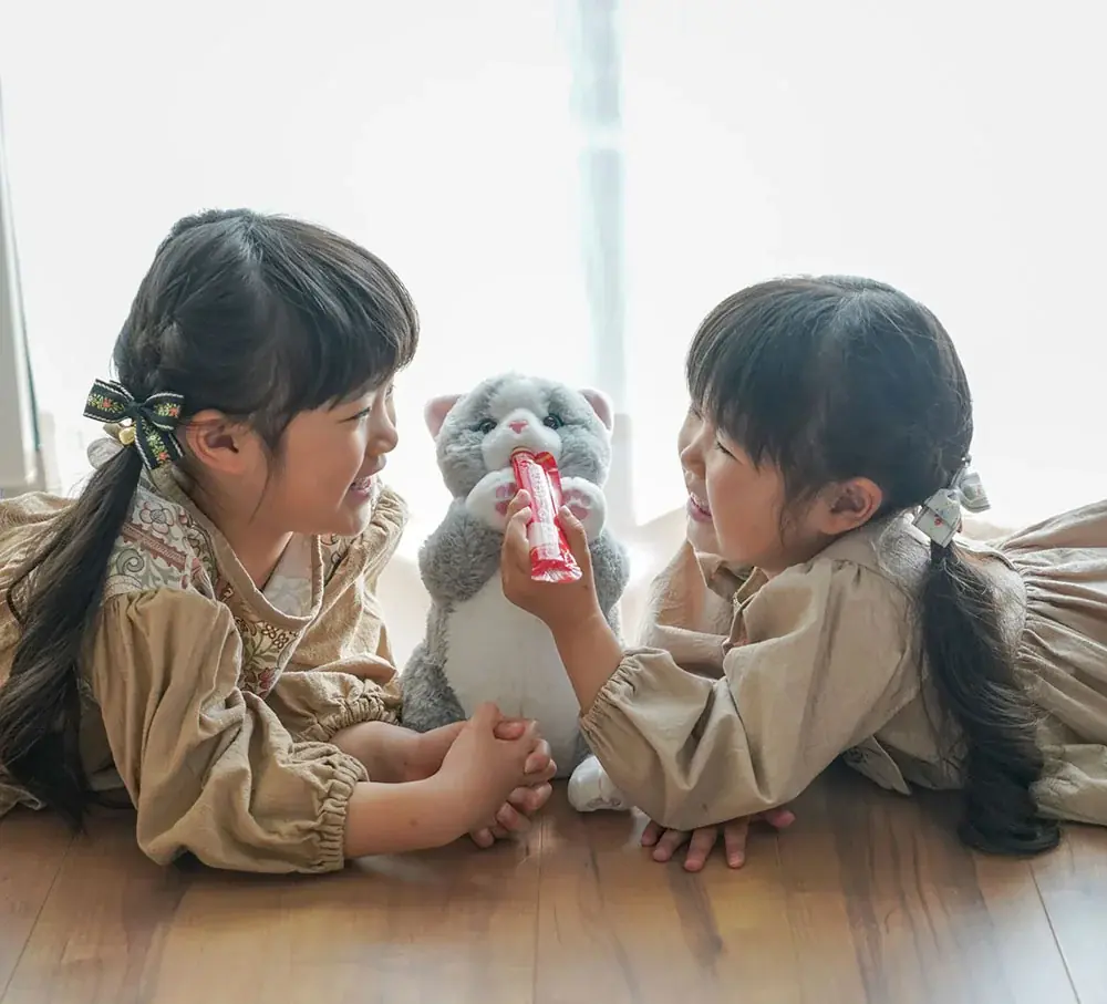 電動動物®で笑顔を創造するイワヤ株式会社が「世界の猫好きを喜ばす！！」いなばペットフード株式会社「ちゅ～る」とのコラボ第二弾！待望のCIAOちゅ～るバージョン「ちゅ～るちょうだい！ぺろりーにゃ」を発売 画像 5