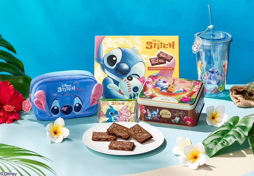 7月11日発売！スティッチ新作マカダミアチョコサンド登場