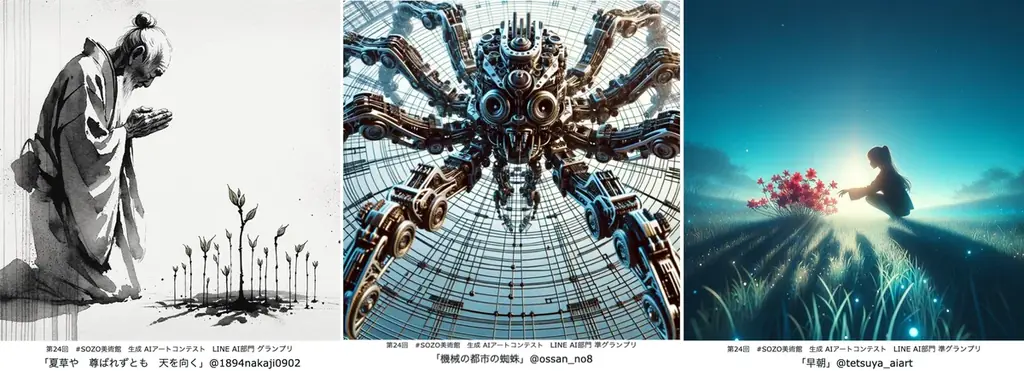 LINE AI「AIキャンバス」とApple Intelligence「Image Playground」を活用したAIアートコンテスト結果発表 画像 2