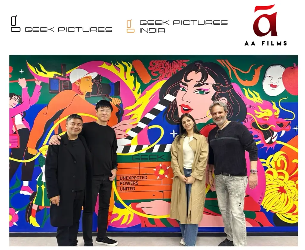 ギークピクチュアズ、インドにおける日本コンテンツ市場の拡大を目的としインドの大手映画配給会社AA Filmsと業務提携に向け合意 画像 1