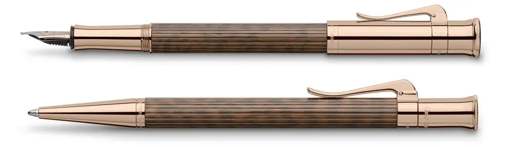 ファーバーカステル伯爵コレクションより、クラシック スネークウッド ローズゴールドモデル登場 画像 1