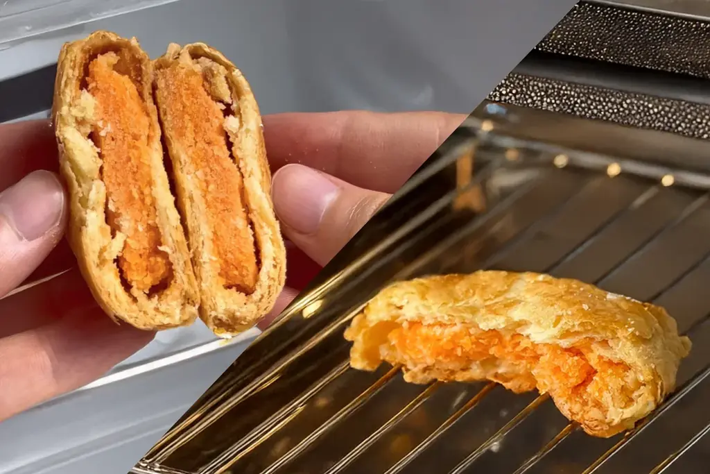 【1ヶ月限定の夏スイーツ】超濃厚な赤肉メロン餡を贅沢に包んだ「メロンパイ」7/11新発売 画像 6