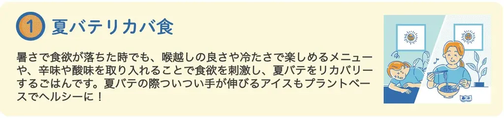 【クックパッド】全国1万人の調査で見えた“新時代の夏ごはん”の実態を発表。家庭の知恵と工夫を活用する『夏の三重苦を乗り切る5つの食卓術』を提案 画像 3