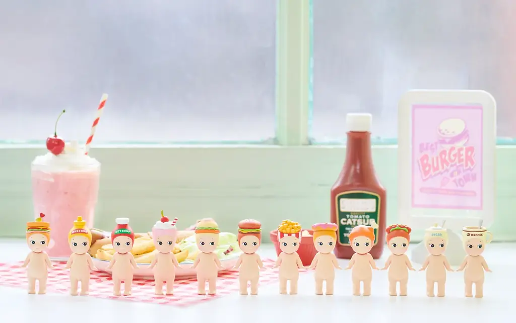 Sonny Angelに新しいレギュラーシリーズが仲間入り。みんな大好き“ファストフード”がテーマのSnack Seriesが、2025年7月31日に世界同日発売。 画像 2