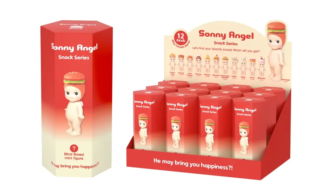 Sonny Angelに新しいレギュラーシリーズが仲間入り。みんな大好き“ファストフード”がテーマのSnack Seriesが、2025年7月31日に世界同日発売。 画像 5