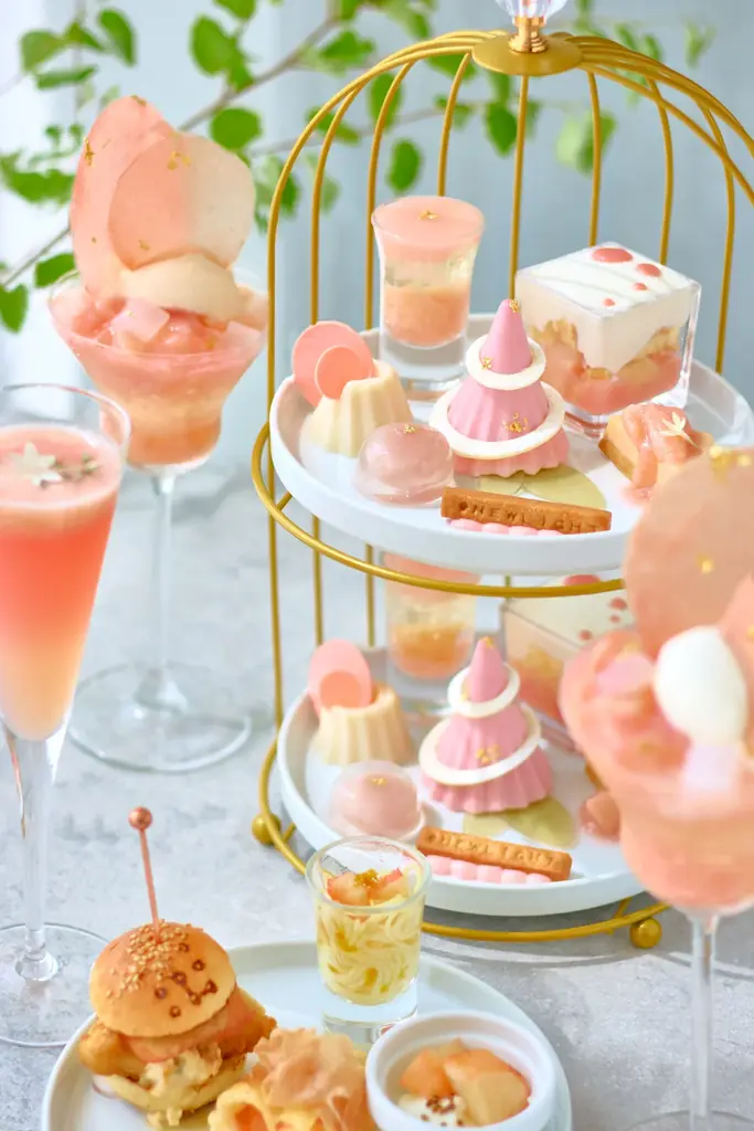 桃が香る、夏のご褒美アフタヌーンティー『PEACH PINK ~SHIBUYA Afternoon tea~』7月18日より渋谷ミヤシタパーク「NEW LIGHT」で限定販売 画像 2