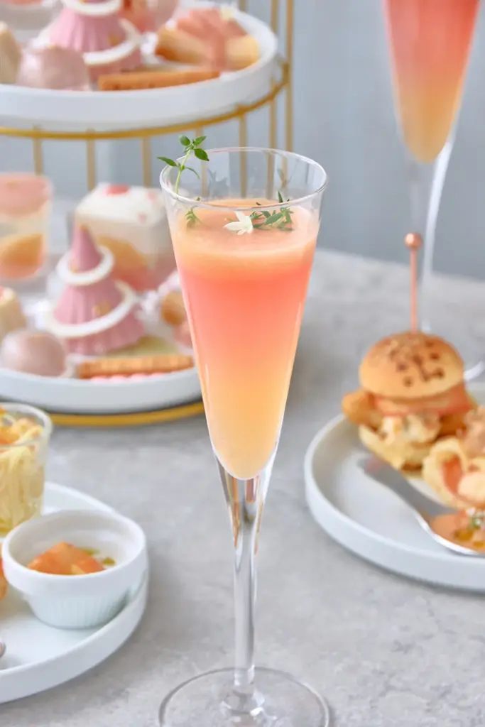 桃が香る、夏のご褒美アフタヌーンティー『PEACH PINK ~SHIBUYA Afternoon tea~』7月18日より渋谷ミヤシタパーク「NEW LIGHT」で限定販売 画像 3
