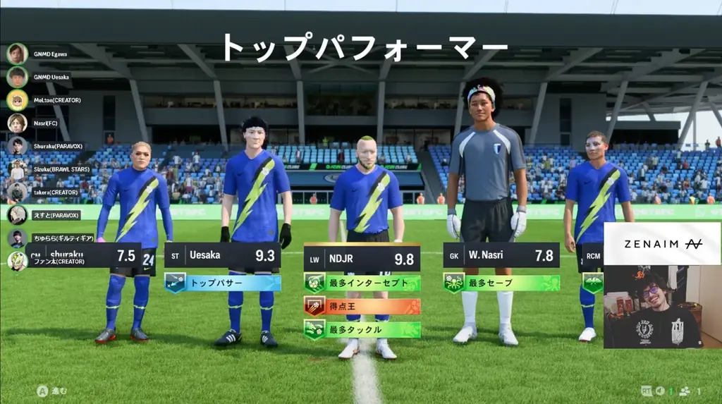 「ZETA DIVISION」CREATOR部門のk4senが、『ZETA The k4sen』を開催！総同時接続者数は126,000人を超える一大イベント　に！ 画像 11