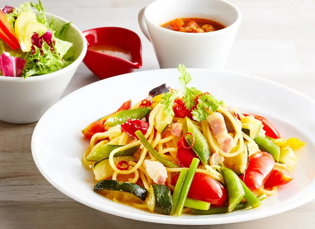 【並木街珈琲】夏フェア開催♪夏を彩る旬の「桃」と「野菜」を楽しめるスイーツ＆フードが新登場！ 画像 8