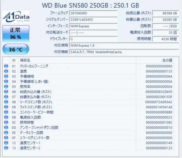 CrystalDiskInfo無償配布開始