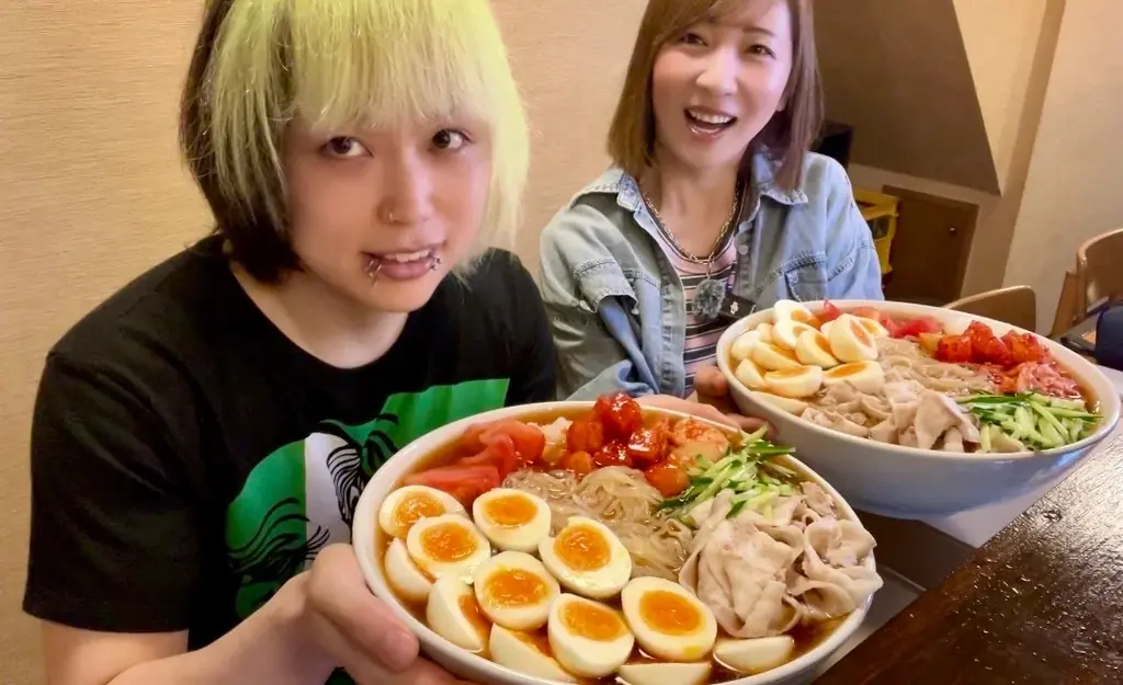 超大盛冷麺挑戦