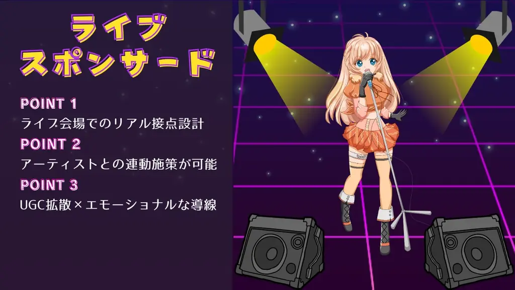7月10日開始「推し活×ライブスポンサード」で熱量を購買に変える新戦略