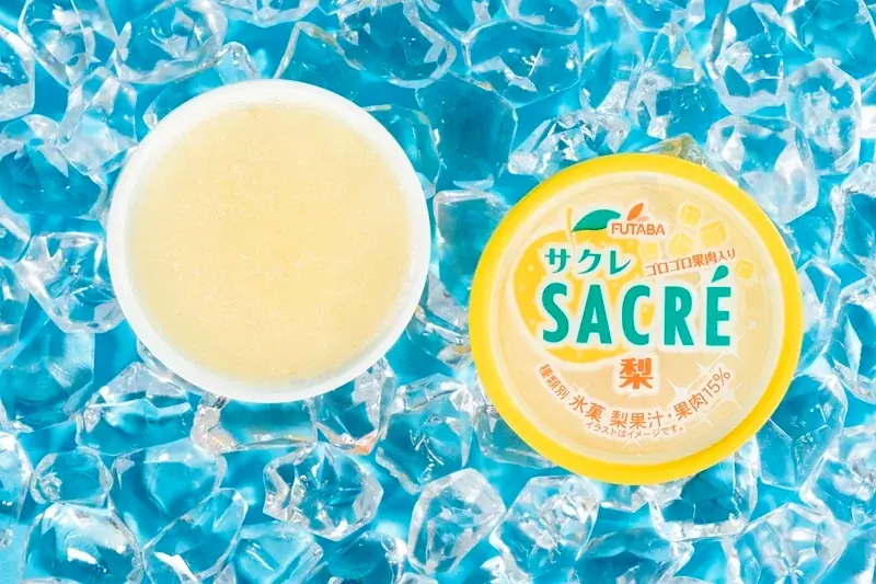 ファミマ限定フレーバーで人気のあのアイスがグミに大変身！「サクレグミ　レモン＆梨」7月15日（火）発売～氷菓アイス「サクレ　梨」も果肉増量で再登場～ 画像 3