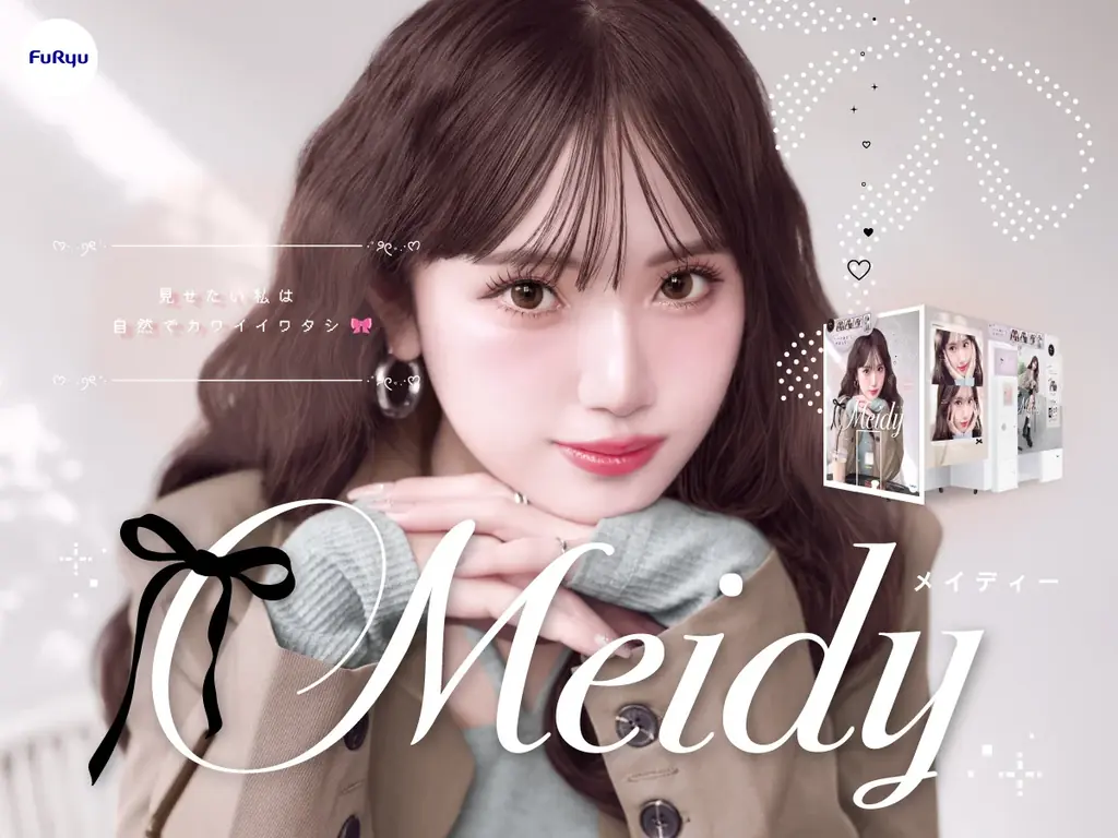 7月17日発売！SNS映えに特化した新プリ機『Meidy』の魅力