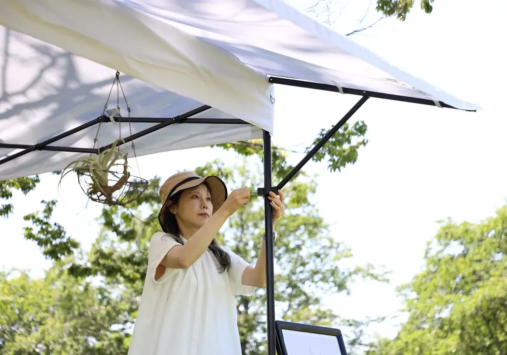 広げるだけで、おしゃれな出展空間に。自由に演出できる理想のマルシェスタイルを 画像 7