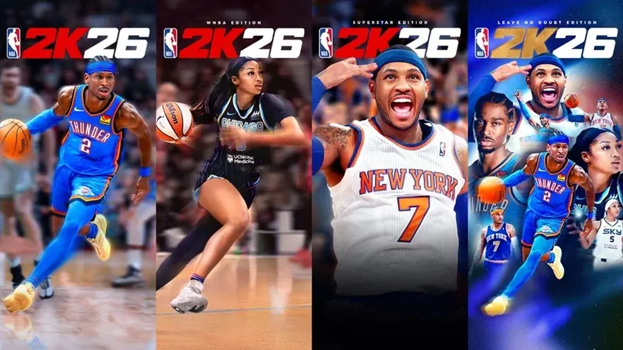 2025年9月5日発売『NBA 2K26』カバー選手と新機能紹介