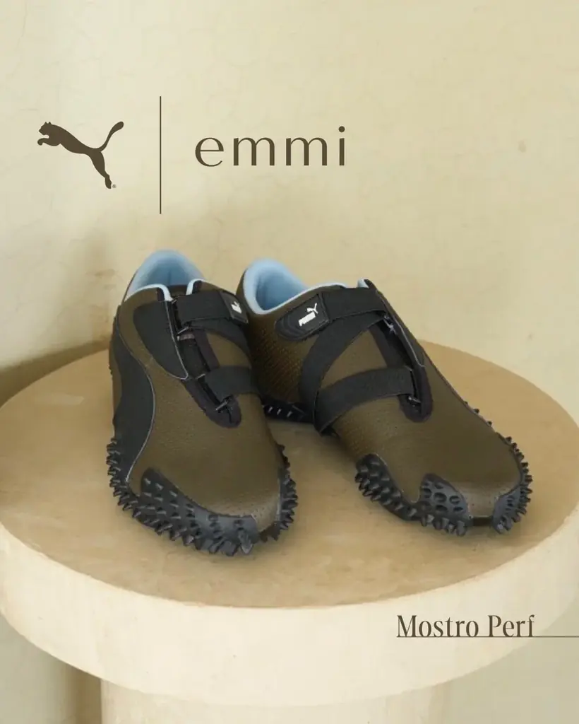 7月10日先行予約開始！emmi×PUMAの洗練別注シューズ登場