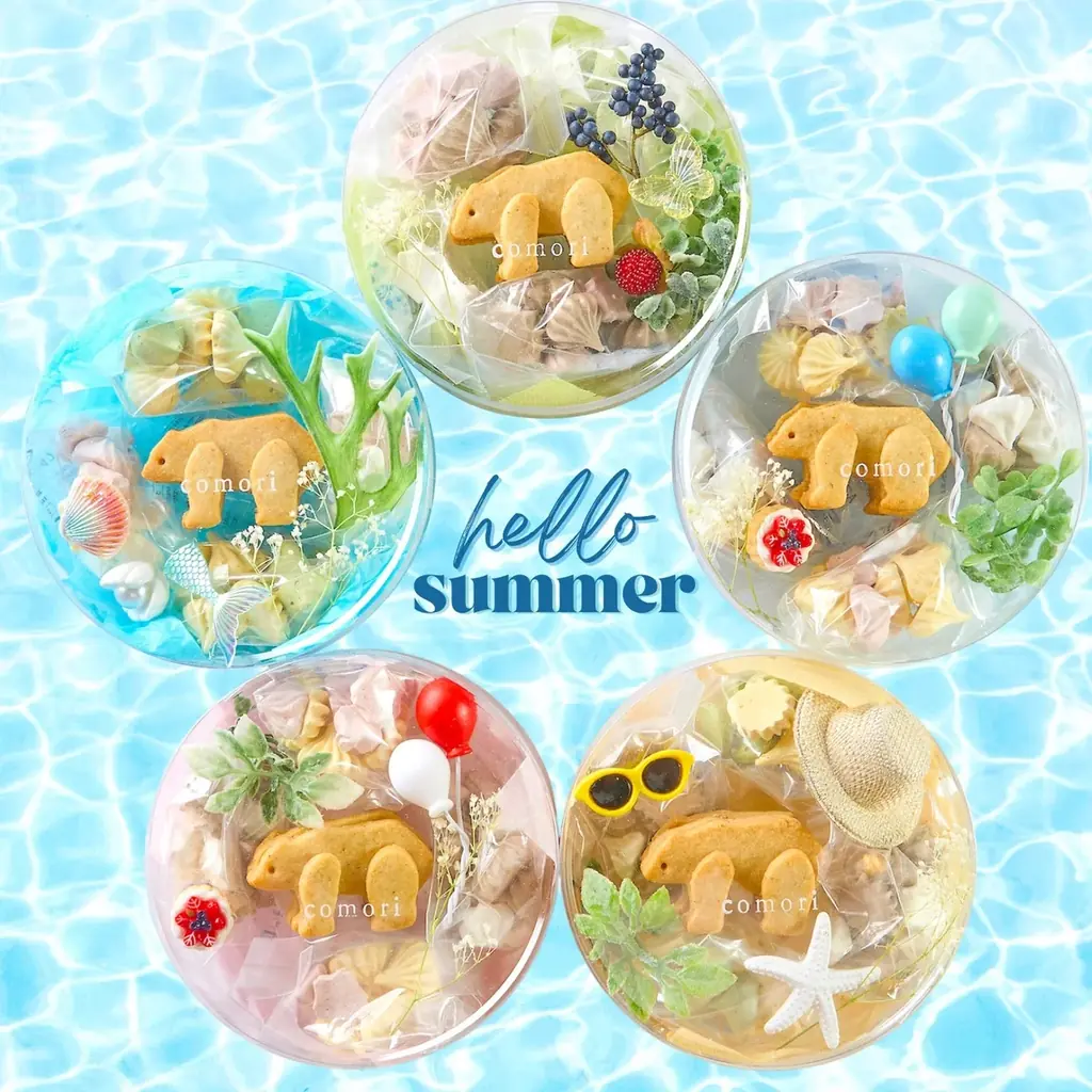 海や夏をイメージ♡“3Dこぐまクッキー”のプチギフトが7月10日発売。京都発、今だけの夏季限定版も。 画像 4