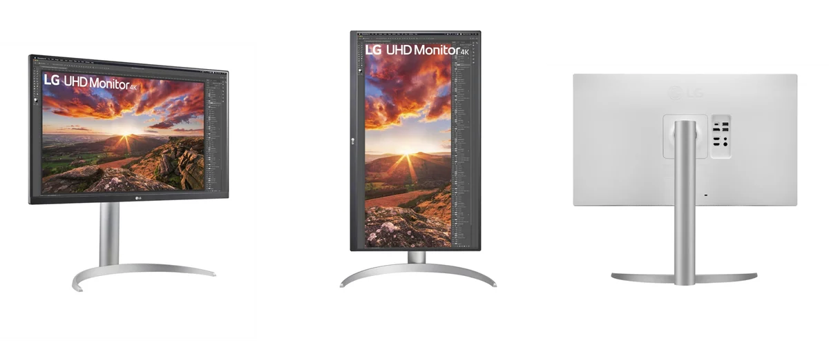 7月17日発売｜LGの31.5型webOS搭載4Kモニターと27型IPS 4Kモデル