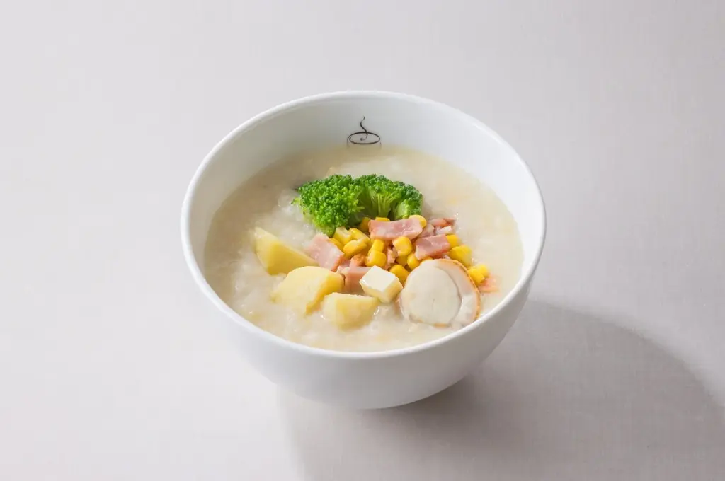 【粥餐庁】夏の食欲をやさしく満たす本格中華粥が新登場！『北海道産じゃがいもとホタテ・コーンのおかゆ』を7/14（月）から期間限定販売 画像 4