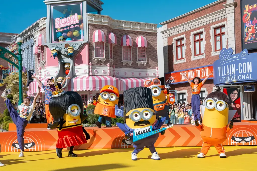 ミニオンが“やっちまった！”あのハチャメチャ体験がもっと広がるエリア拡張する『ミニオン・パーク』を報道陣に初披露開業前日プレスプレビュー＆セレモニー開催 画像 2