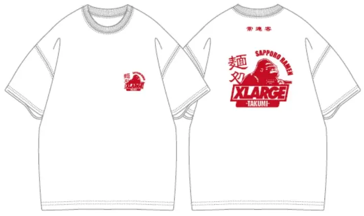 【XLARGE×TAKUMI RAMEN】ヨーロッパで70店舗以上展開する『TAKUMI RAMEN』とグローバルコラボレーション始動 画像 4