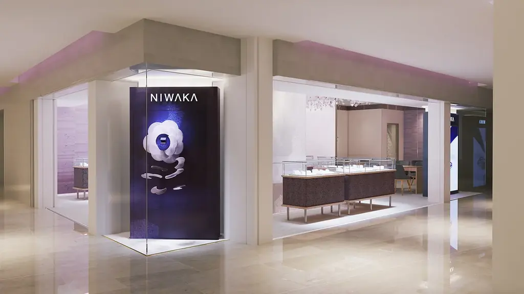 京都発祥のジュエラーNIWAKAが、大阪髙島屋にオープン 画像 1