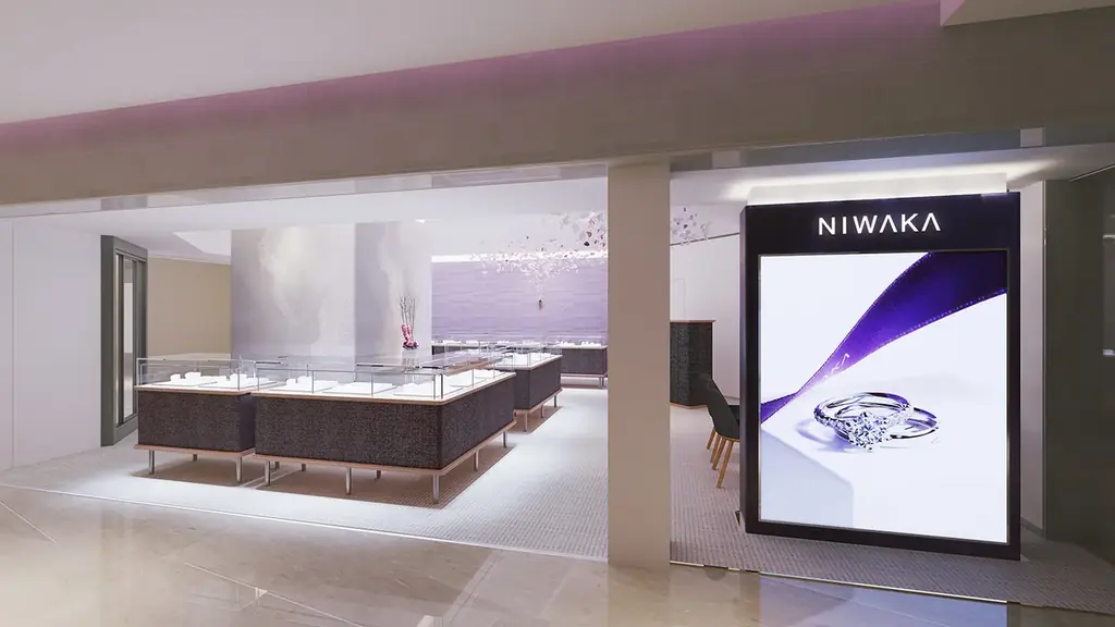 京都発祥のジュエラーNIWAKAが、大阪髙島屋にオープン 画像 3