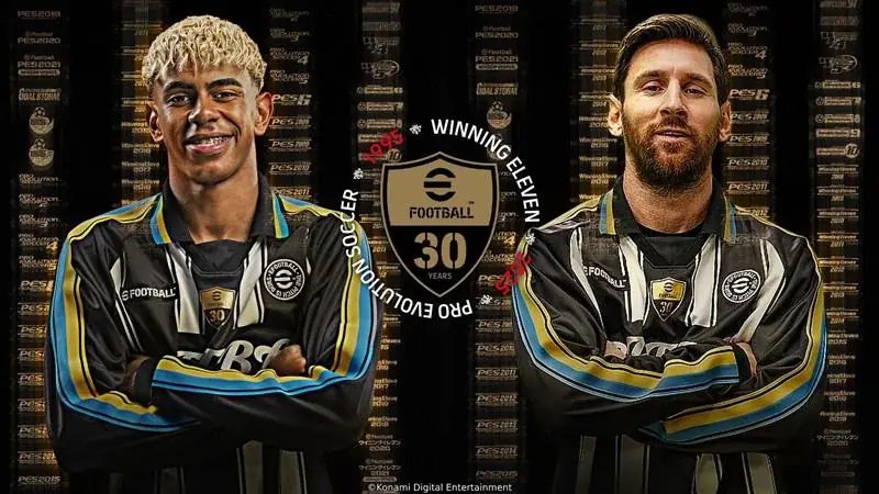 KONAMIのサッカーゲーム『eFootball™』・『ウイコレ』・『Ｊクラ』で「eFootball™」シリーズ30周年記念キャンペーンを開催 画像 1