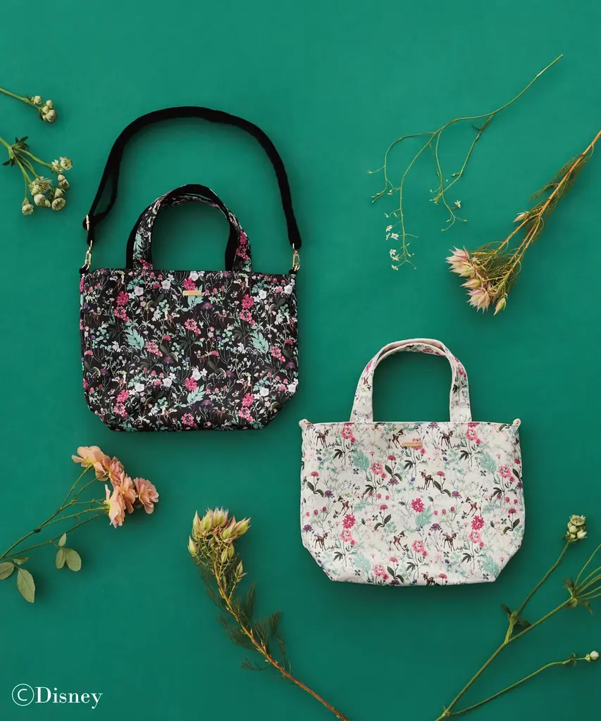 【Maison de FLEUR】名作『バンビ』のスクリーンデビュー記念日をお祝い！繊細な手描きの花柄がクラシカルな大人可愛いコレクションが登場 画像 3