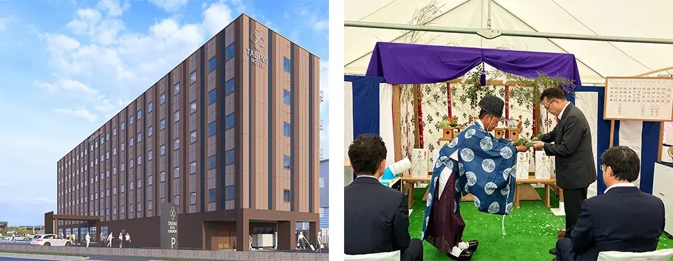 「たびのホテル宇都宮ゆいの杜」2026年秋に開業 画像 1