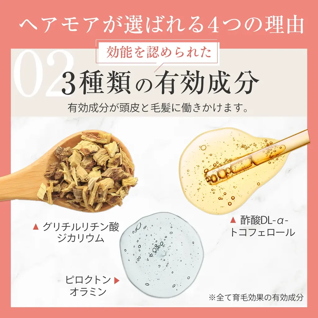 【Amazonプライムデー】ヘアモアシリーズをスペシャルプライスでご案内｜7月11日(金) 0時 ～ 7月14日(月) 23時59分【ヘアモア育毛剤・ジェルシャンプー・スカルプシャンプー 画像 7