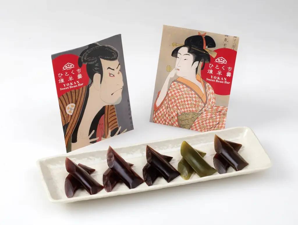 榮太樓總本鋪、“東京の日”に浮世絵パッケージのひとくち煉羊羹を発売 画像 2