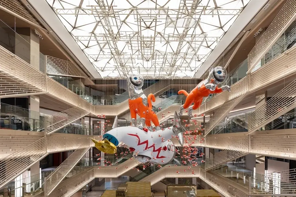 7月23日開始「BIG CAT BANG：THE FINAL」銀座GINZA SIXで宇宙猫アート展