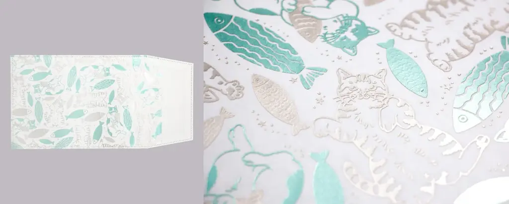 2025年7月14日発売！ROKKAKU×365Cat.Artの猫柄箔押しブック