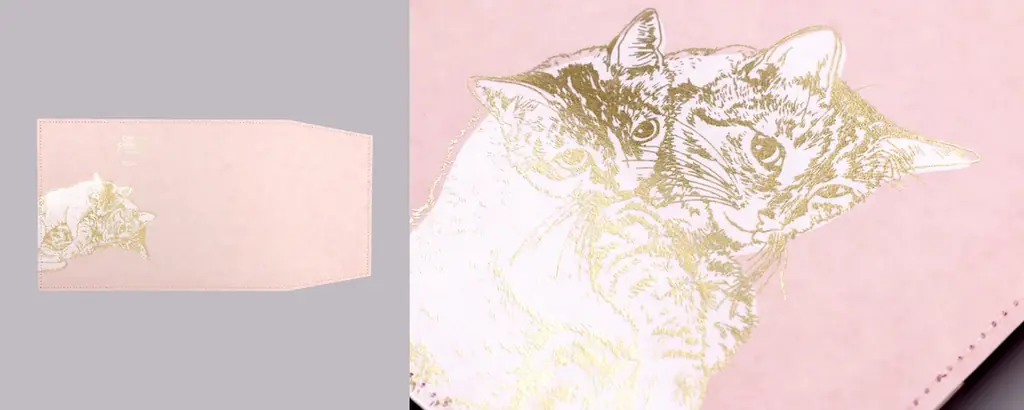 【新商品】箔押しブランド「ROKKAKU」と、「365Cat.Art」のコラボ商品『箔押し ブックカバー』が新登場！「文具女子博in東京2025」で先行販売され、遂に一般販売を開始いたします 画像 5