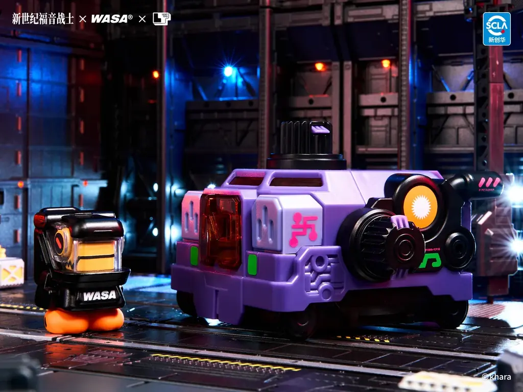 海外アートトイブランドWASATOYとエヴァンゲリオンがコラボ最新作!列車型の合体ロボットデザインで、ブラインドボックストイとして日本上陸! 画像 4